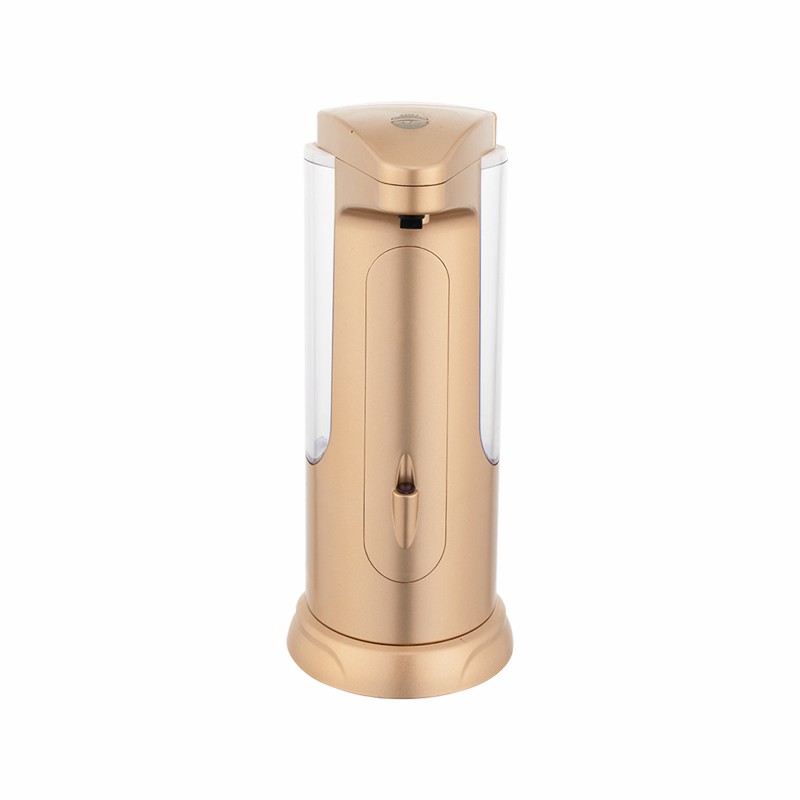 Dispensador automático de jabón con sensor de pintura en aerosol ABS AD-1805 + PC Champagne Gold 370ml